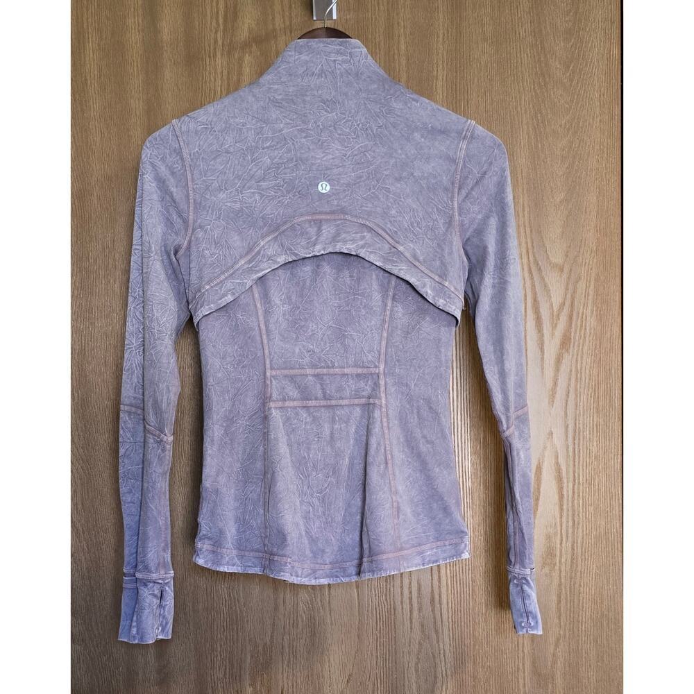 Lululemon Define Jacket Ice Dye Ice Wash Violet Verbena RARE